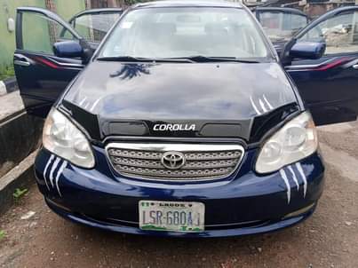 A picture of Toyota corolla 04 buy and drive nothing to fix engine