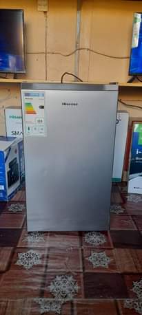 A picture of 120L capacity Hisense single door fridge on sale