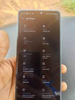 A picture of Original Techno Camon 20