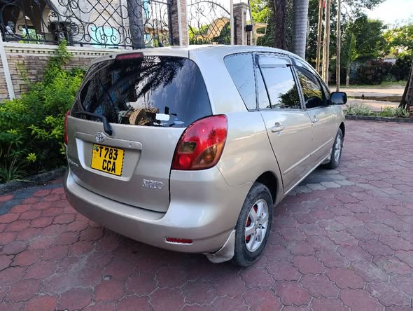 A picture of Toyota spacio new model