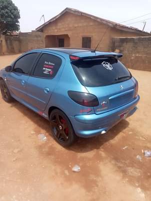 A picture of AbujaDistress sale pegout 206 Manual neatly used untempered engine and
