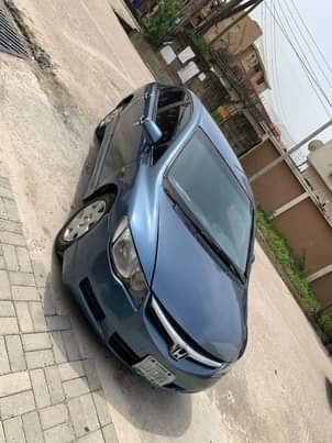 A picture of REGISTERD HONDA CIVIC I VTEC CLEAN FABRIC SEAT Year 2008