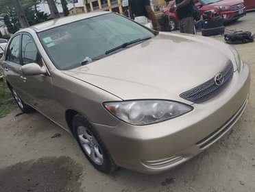 A picture of 2003 Toyota Camry clean Nigerian use with leather seat Price