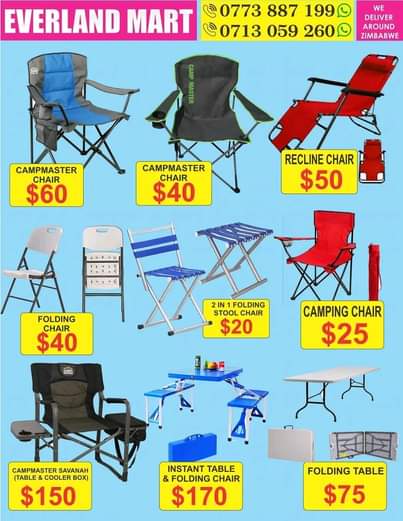 camp master chairs for sale