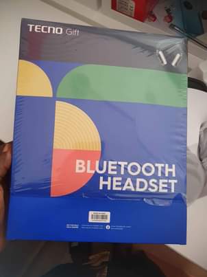 A picture of TECNO BLUETOOTH HEADSET BRAND NEW 09038078488. In ibadan