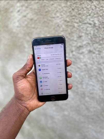 A picture of Iphone 8 plus
