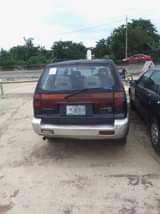 A picture of Misbushi space bus 3 rows manual transmission is available with