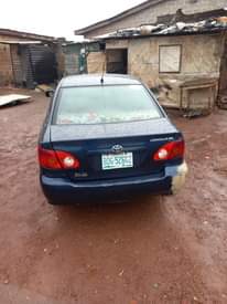 A picture of Toyota corolla