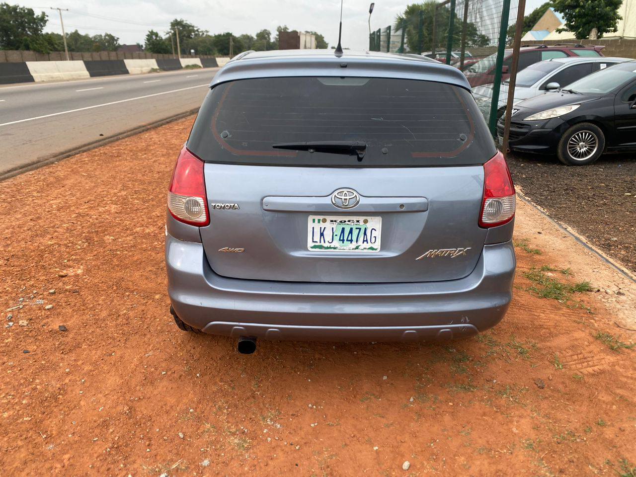 A picture of Extremely clean Toyota matrix untempered engine and gear chilling AC