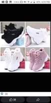 A picture of ladies shoes