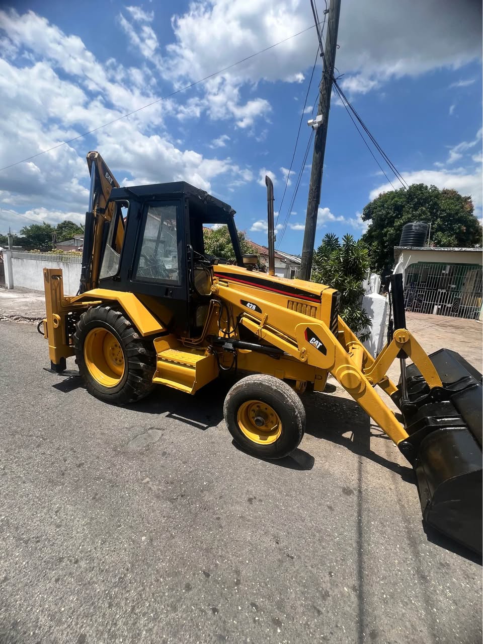 backhoe loader