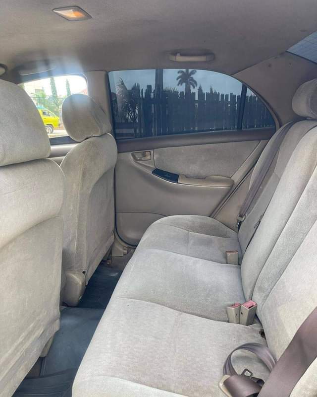 A picture of Toyota Corolla 2003 model Foreign used Tokunbo Factory fitted AC