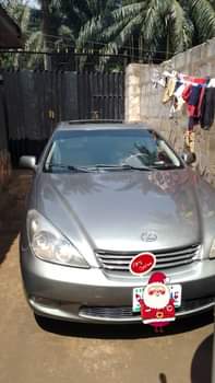 A picture of Lexus Es300 Tokunbo grade Partially first body Untampered engine and