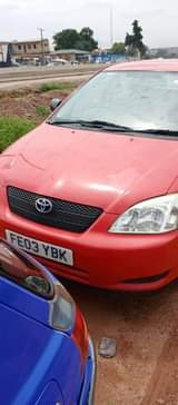 A picture of car Toyota corolla aka Obama
