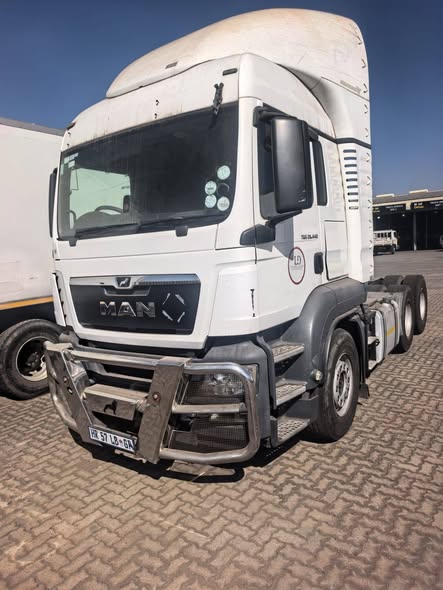 man truck