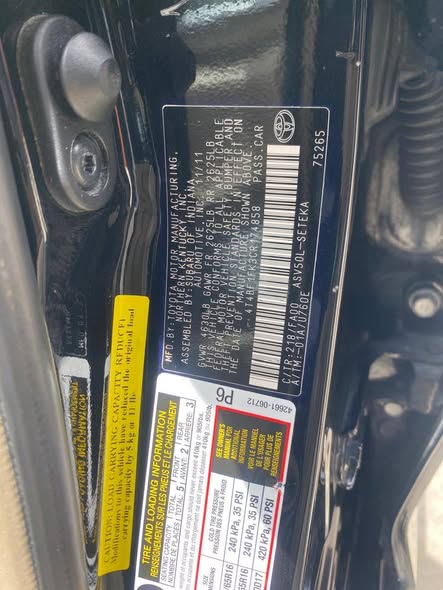 A picture of Toyota Camry