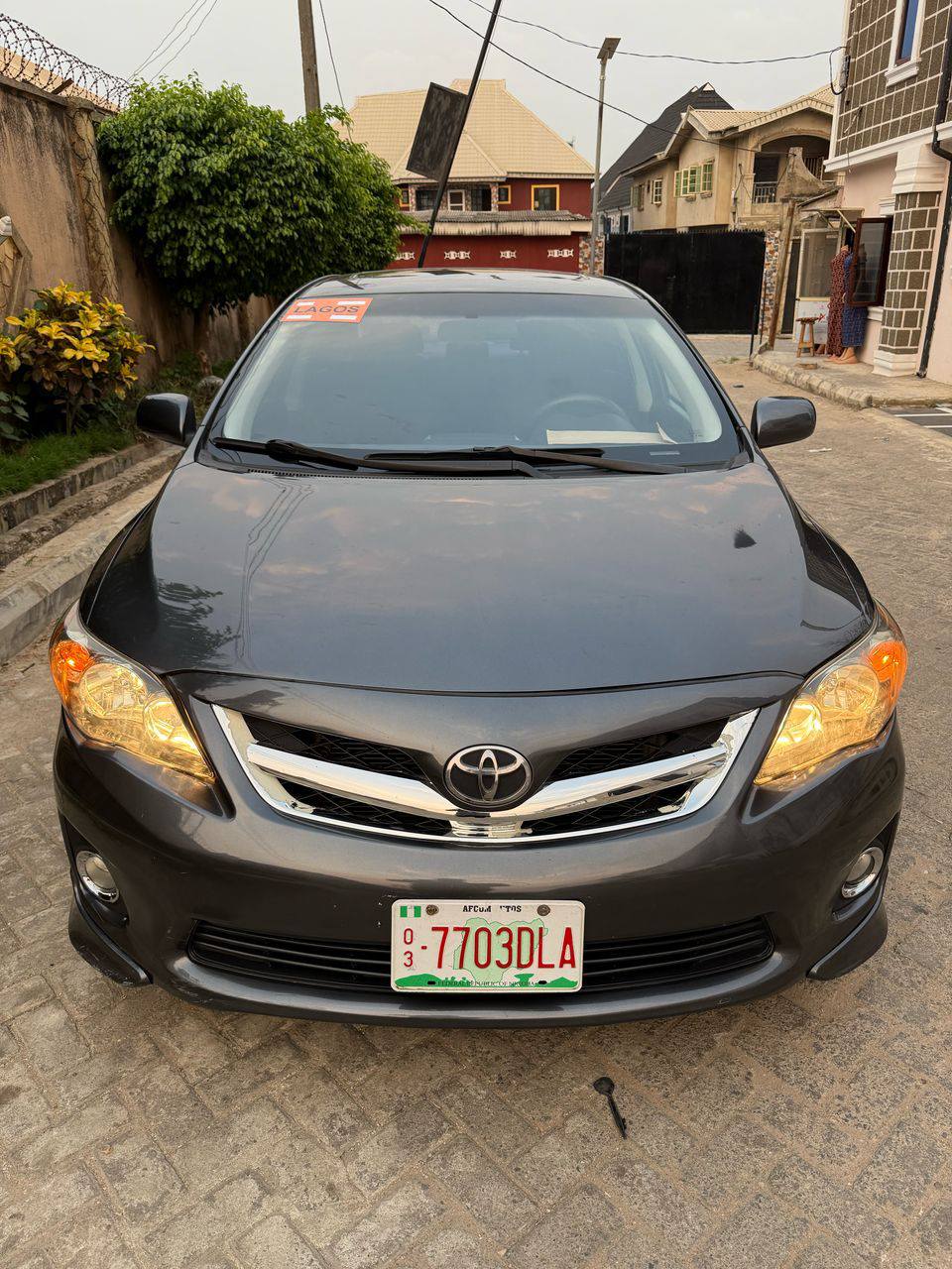 A picture of Toyota corrolla 2012 model