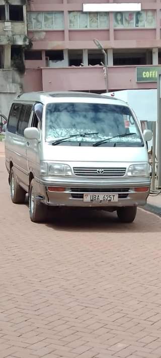 A picture of Toyota Hiace on sale Asking price is 19millions. In a