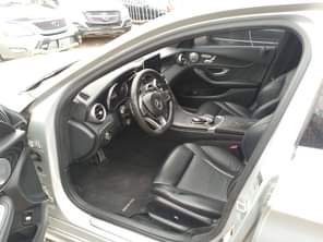 A picture of Benz C300 2015 Color Silver Properly Used Full options All