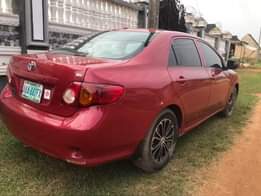 A picture of Toyota Corolla Used 2010 Registered First body Bought tokunbo First