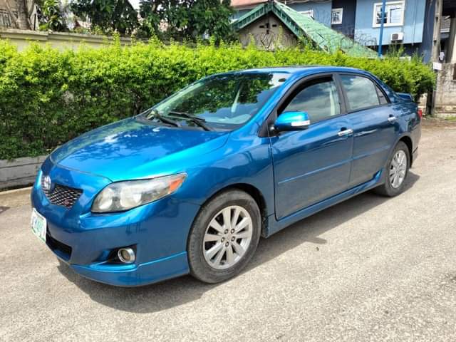 A picture of 2010 model toyota corolla Sports Edition SE for sale with