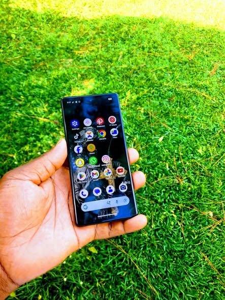 A picture of Google pixel 6a 128gb clear cameras onscreen fingerprint strong at