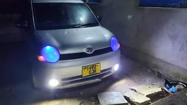 A picture of Toyota sienta