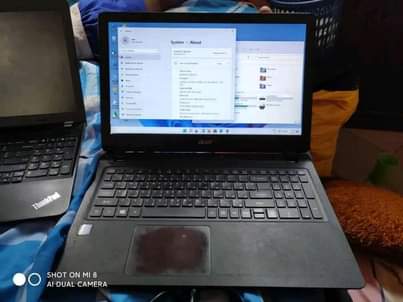 A picture of Acer core i3 7th
