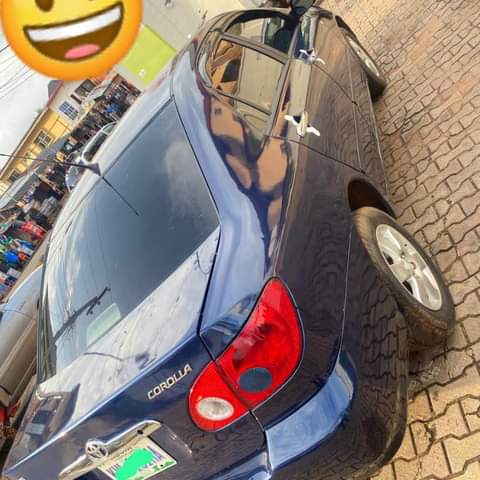 A picture of COROLLA 2007 MODEL