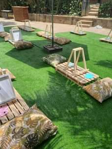 A picture of Artificial grass carpets or Artificial turf