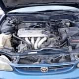 A picture of Belgium grades Toyota Corolla first body 2002 model sound engine
