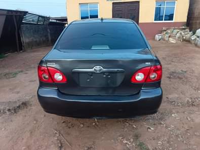 A picture of Toyota Corolla 05 on belt Everything working perfectly Tokunbo standard