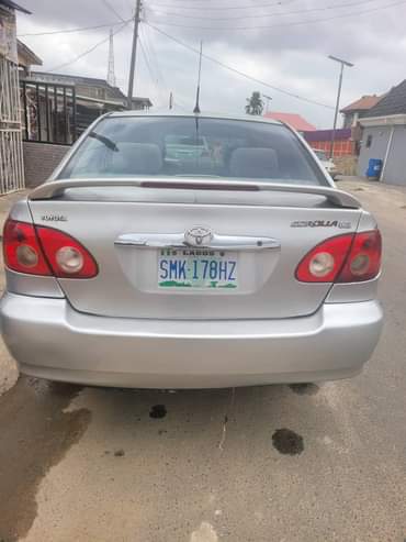 A picture of Toks standard 2006 Toyota Corolla Few months used Pure first