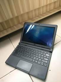 A picture of Dell mini laptop