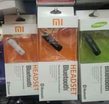 A picture of Bluetooth earphones