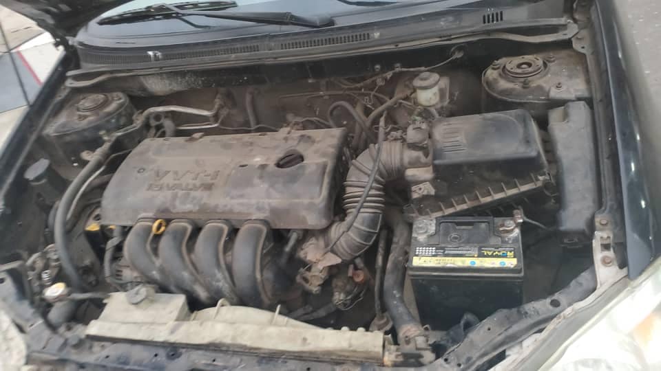 A picture of Toyota corolla