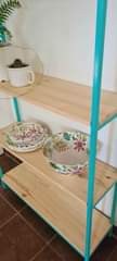 A picture of Iron Wooden Shelve