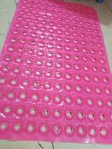 A picture of PVC Plastic non slip bathroom mats can also be used