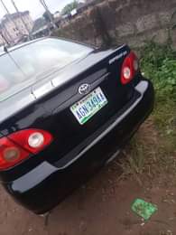 A picture of Neatly Nigerian used 06 Toyota Corolla Untampered engine and geare