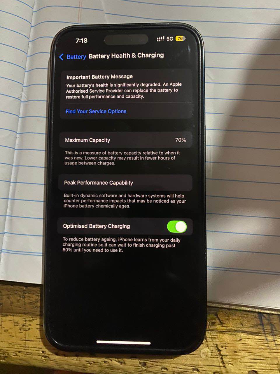 A picture of Iphone 14 pro 256