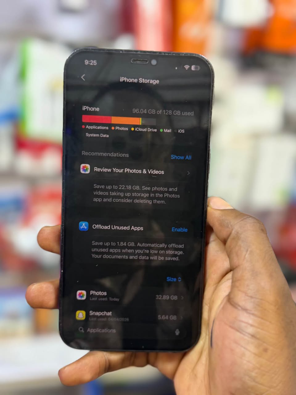 A picture of iPhone 12pro max