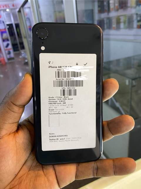 A picture of IPhone XR