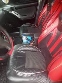 A picture of Toyota Matrix 2006 model A C working perfectly Alloy reels