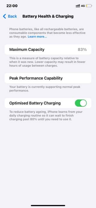 A picture of Iphone xr