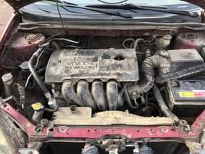 A picture of Corolla 05 engine tapping gear n ac working perfect going