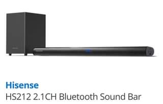 A picture of Hisense soundbar 2 1