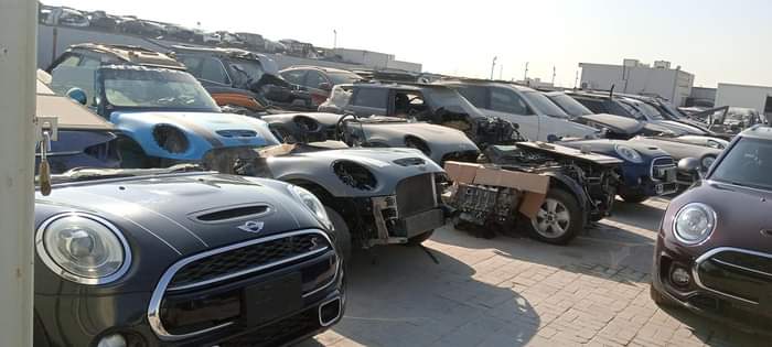 A picture of Mini Cooper spare parts from 2012 to 2023