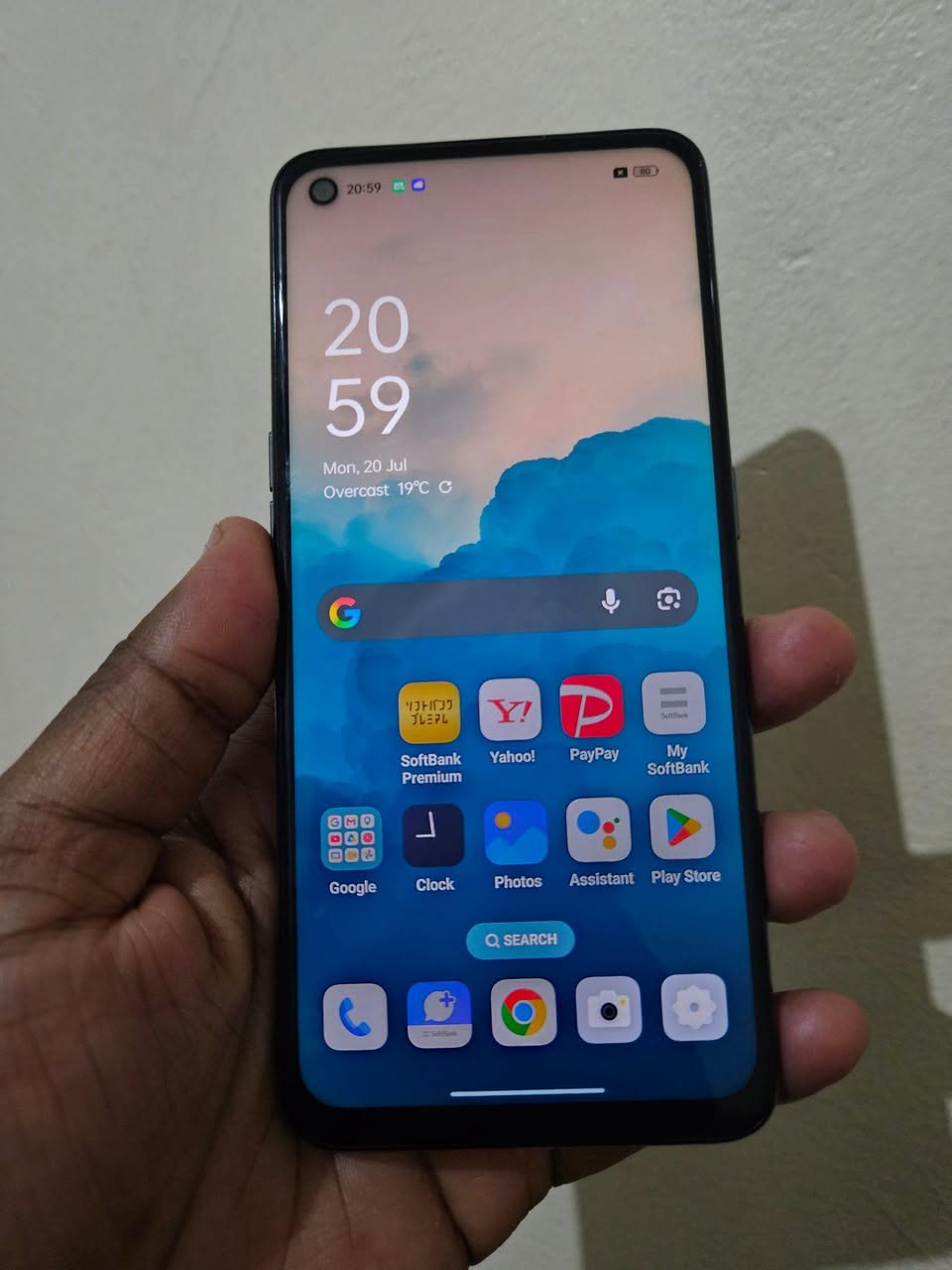 A picture of OPPO RENO 5A