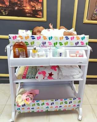 A picture of Baby bath and changing units are available from the uk