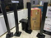 A picture of Lg 5 1channel bluetooth 1000 watts 750 000 Call or